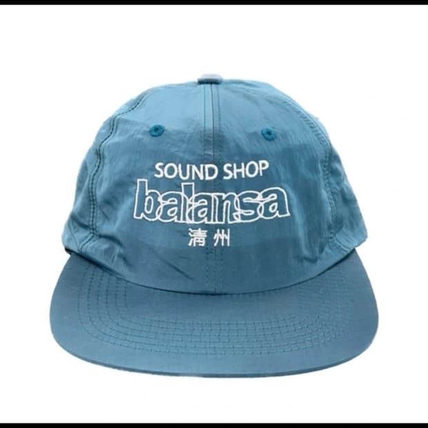 사운드샵발란사 X 청주 SSB LOGO NYLON CAP BLUE