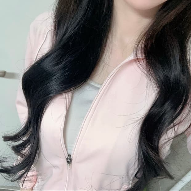 유일매물 나이키 연핑크 딸기우유 슬림핏 져지 후드집업 히메갸루아베크롬비