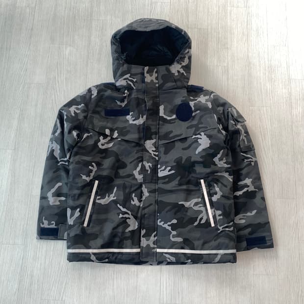카모 밀리터리 야상 자켓 XL