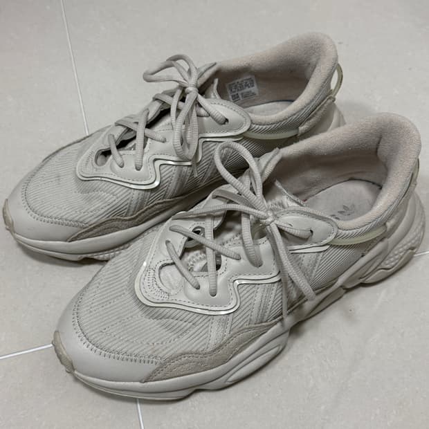 아디다스 오즈위고 클리어 브라운 베이지 아이보리