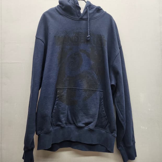 아이돈워너셀(IDWS) 빈티지 그래픽 후드티 2(2XL)