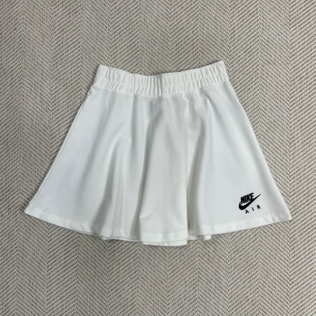 나이키 에어 여성 플레어 스커트 화이트 M