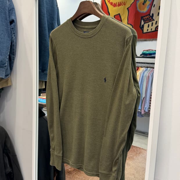 Polo ralph lauren 폴로 랄프로렌 써멀 와플 롱슬리브
