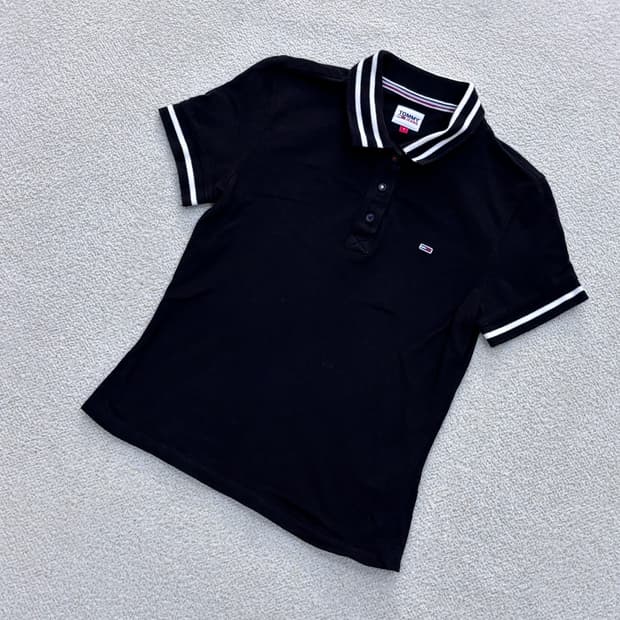 S 타미힐피거 반팔 카라 티셔츠 0409E