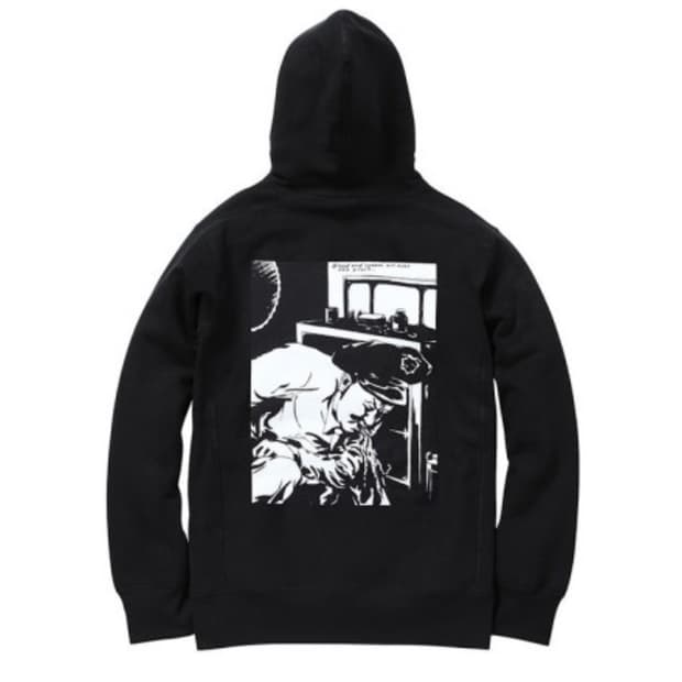 슈프림 14 fw 레이몬드 페티본 풀오버 후드