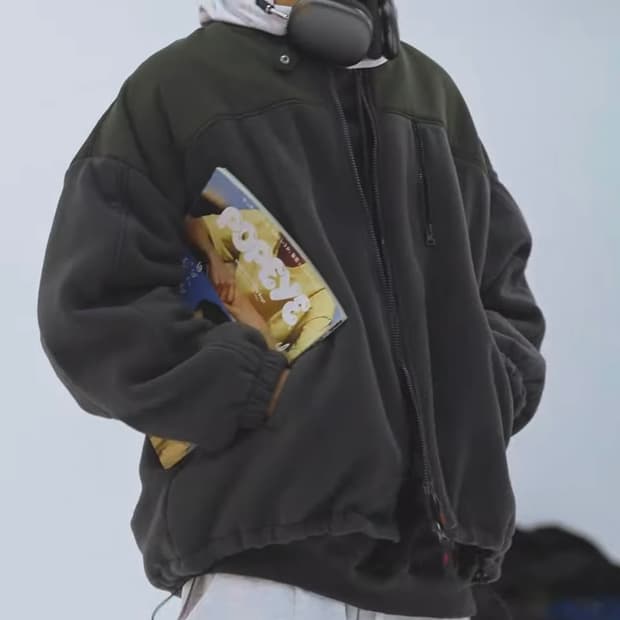 앵글런 플리스 봄버자켓 판매