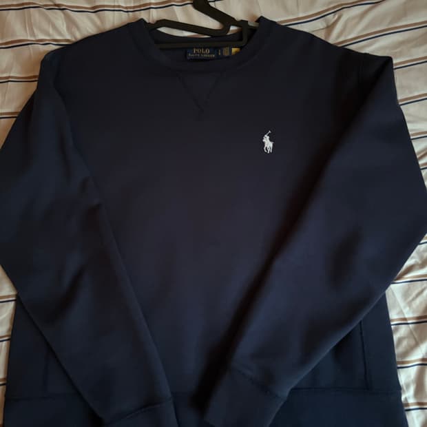 폴로 랄프로렌 네이비 니트
