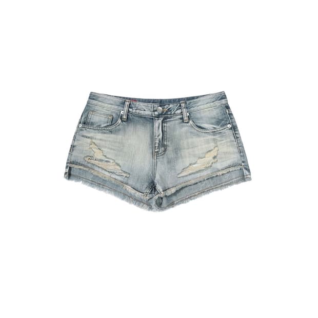 보헤미안서울 숏팬츠 LIGHT SLUB DAMAGE SHORTS M