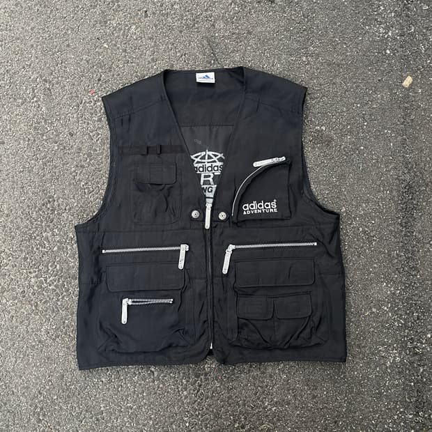 90s 아디다스 유틸리티 멀티포켓 베스트 조끼 110