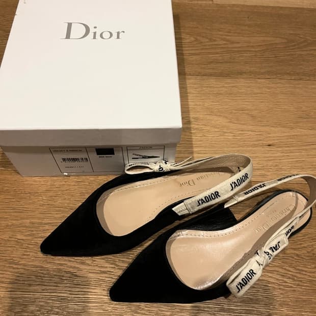 급처(거의새거) Dior 디올 자디올 슬링백 블랙 240