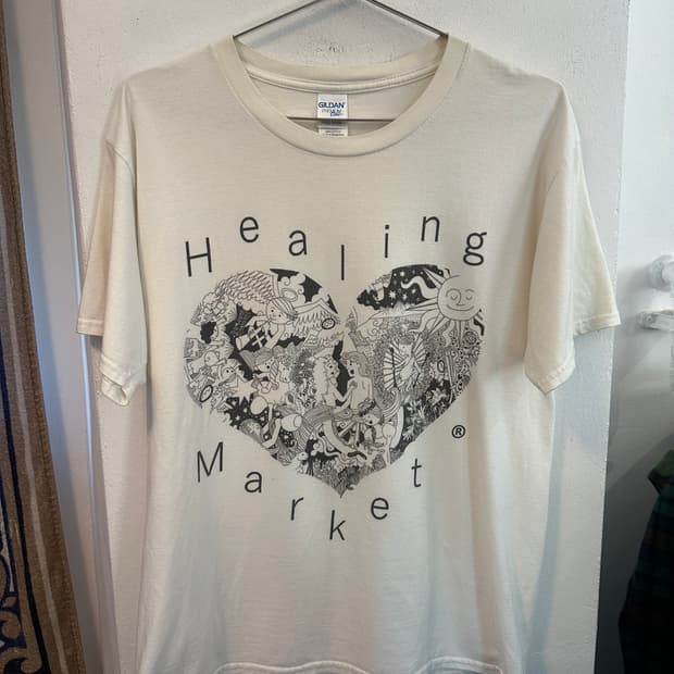 Healing Market 빈티지 티셔츠