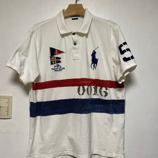 [POLO] 폴로 랄프로렌 요트클럽 PK 카라티셔츠 XL사이즈