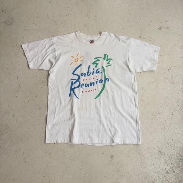 90s USA 빈티지 싱글스티치 반팔티 XL