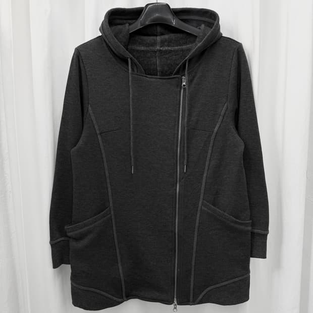 cote 플리스 투웨이 후드집업