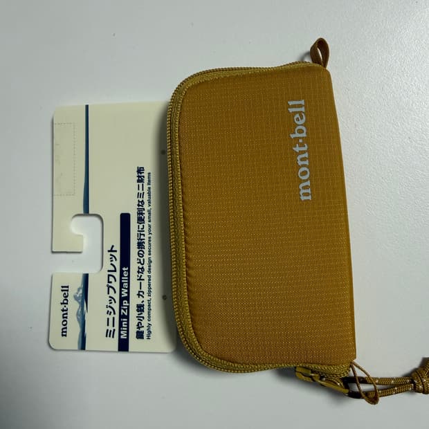 몽벨 미니 지퍼 월렛 새상품