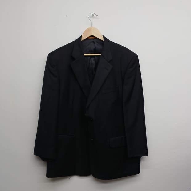 카디날 심플 투버튼 울 블레이저 자켓 100