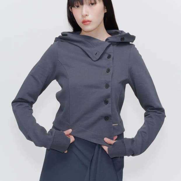 미세키서울 버튼 후드