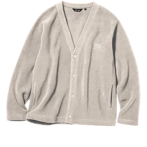 유니클로 니들스 가디건 베이지 L