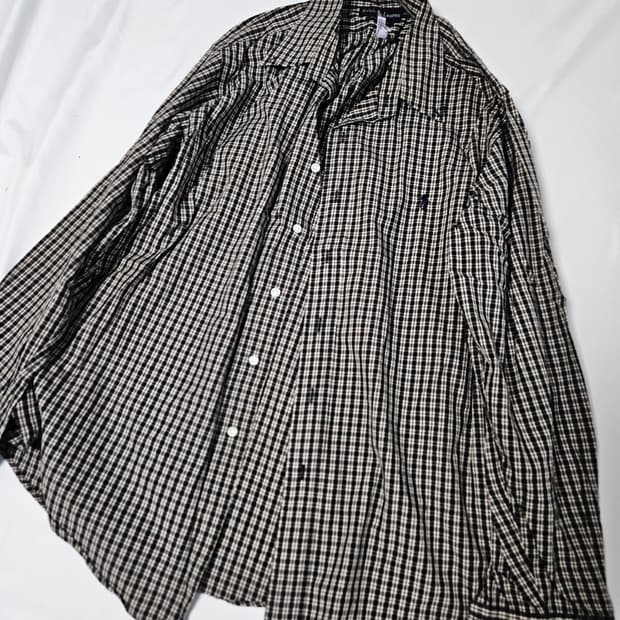 00s 폴로 랄프로렌 타탄 체크셔츠 코튼 빈티지 100