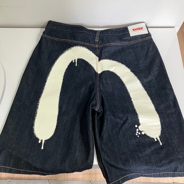 EVISU 데님 반바지