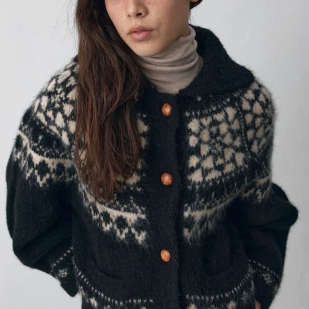 비이커 beaker 우먼 코위찬 가디건