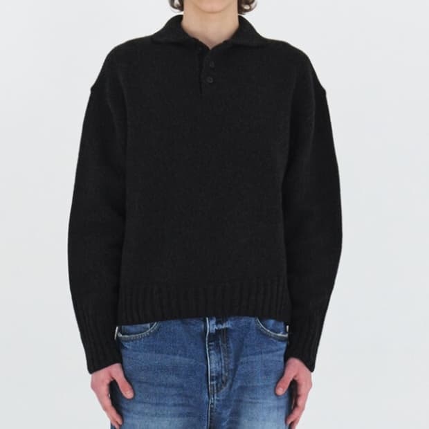 WINDER 윈더 - 울 폴로 스웨터