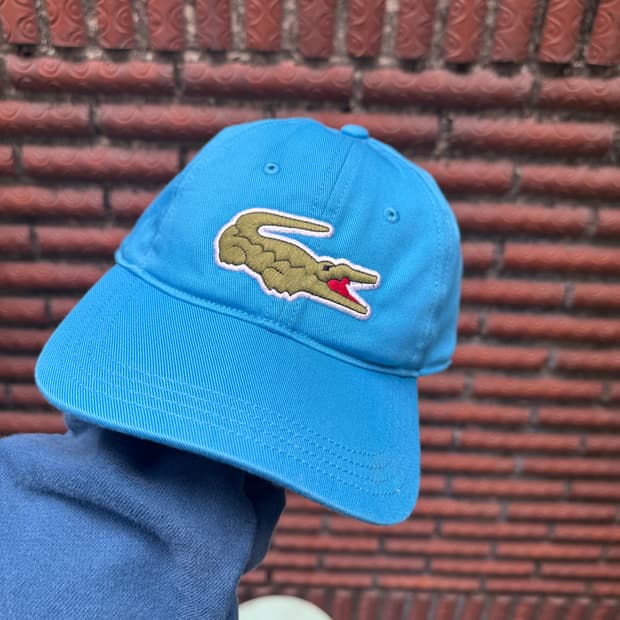 라코스테 빅로고 볼캡