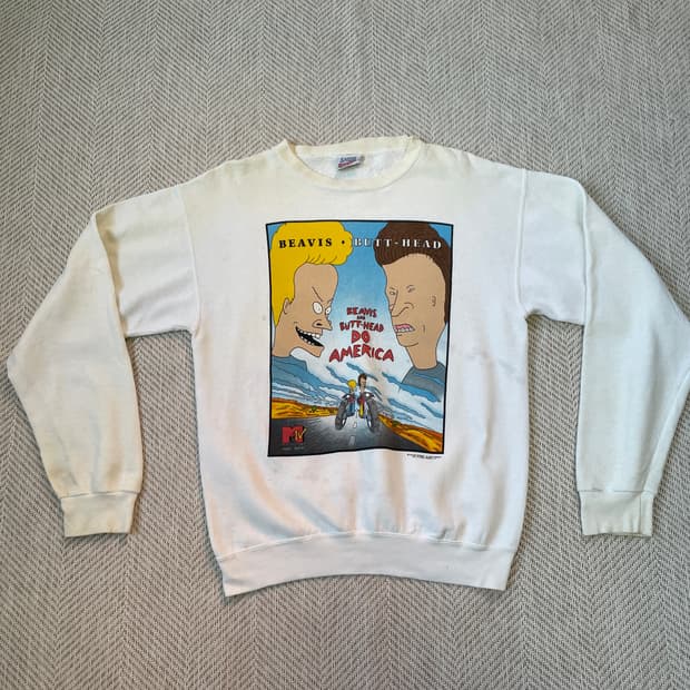 96s Santee usa 비비스 앤 버트헤드 mtv스웻셔츠