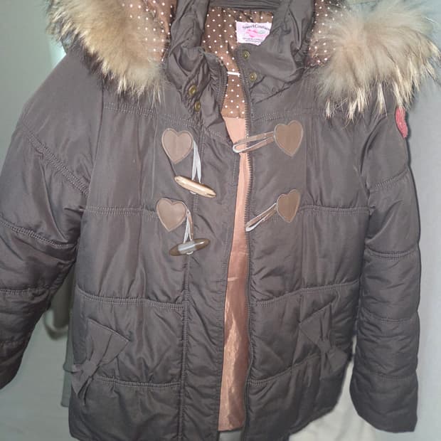 메조피아노 라떼갸루 히메 하트 떡볶이 땡땡이 도트 패딩