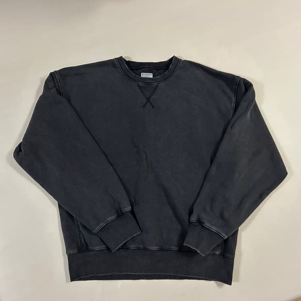 비헤비어 gym 스웻셔츠 faded black 3사이즈