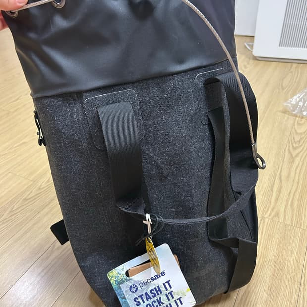 새상품 팩세이프 도난방지가방 15L