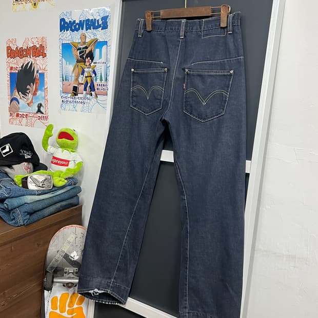 Levis 리바이스 제팬 엔지니어드 루즈핏 데님 팬츠