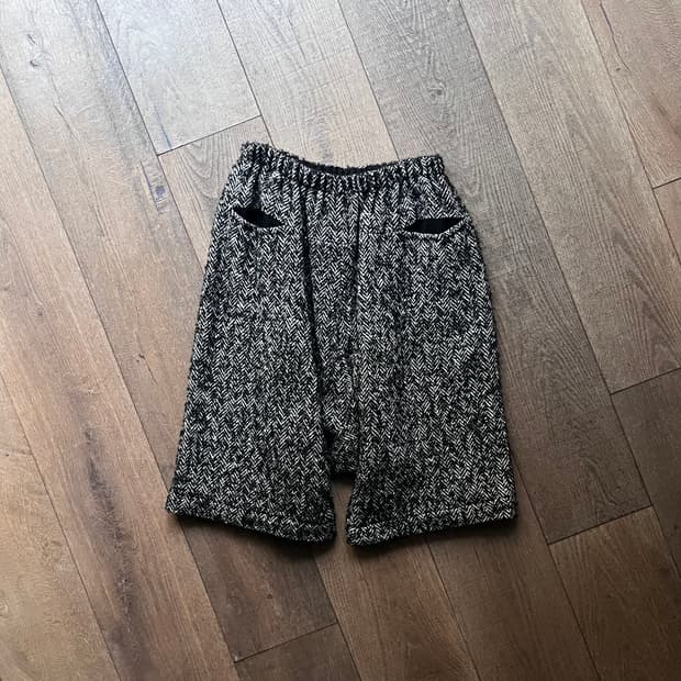 Tweed Pocket Detail Saurel Pants