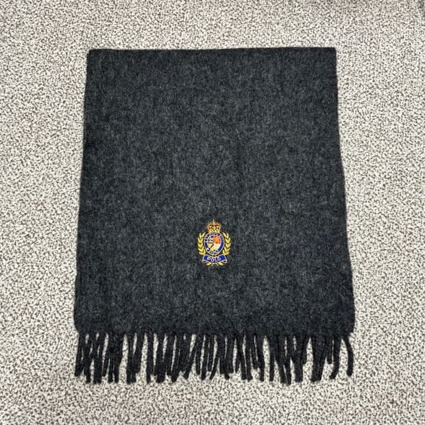 [택포,캐시미어100] 폴로 랄프로렌 캐시미어 머플러 목도리 [A+]