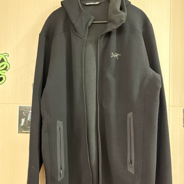 아크테릭스 카이어나이트 후디 M 블랙