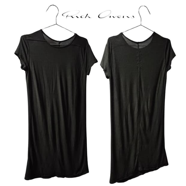 Rick Owens DIRT SS18 카키 티셔츠 M