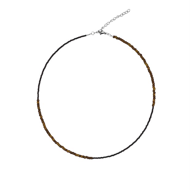 Brown and brown necklace