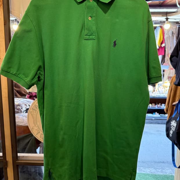 폴로 랄프로렌 네이비포니 그린 카라티