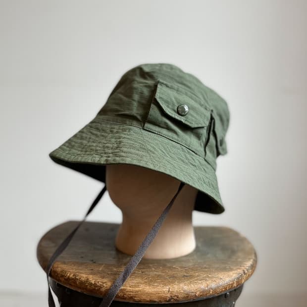 [L] 엔지니어드가먼츠 익스플로러 버킷햇 코튼 립스탑