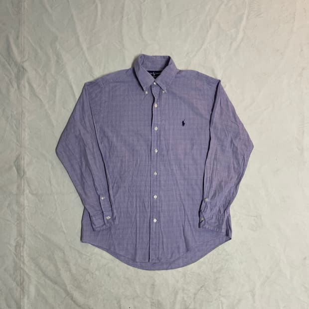 폴로 체크 셔츠 