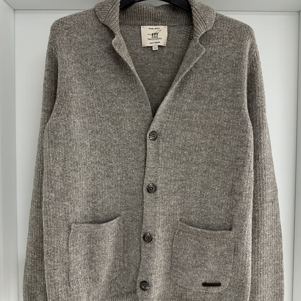 [헨리코튼] 남성 니트 가디건