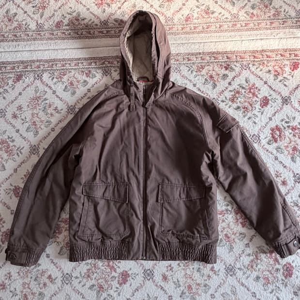 퓨마 코튼 후드점퍼