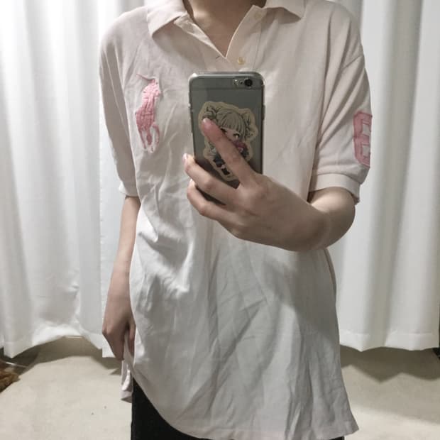폴로 랄프로렌 딸기우유 핑크 빅포니 치프키프 카라 PK 반팔 티