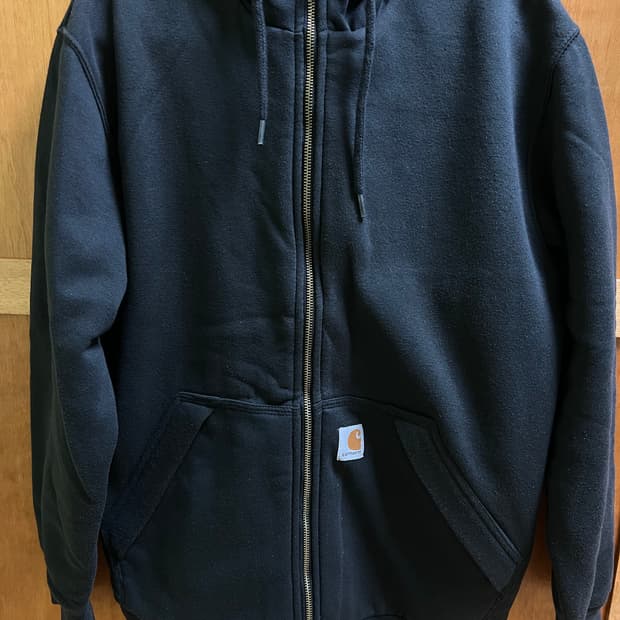 칼하트 써멀 후드집업 블랙