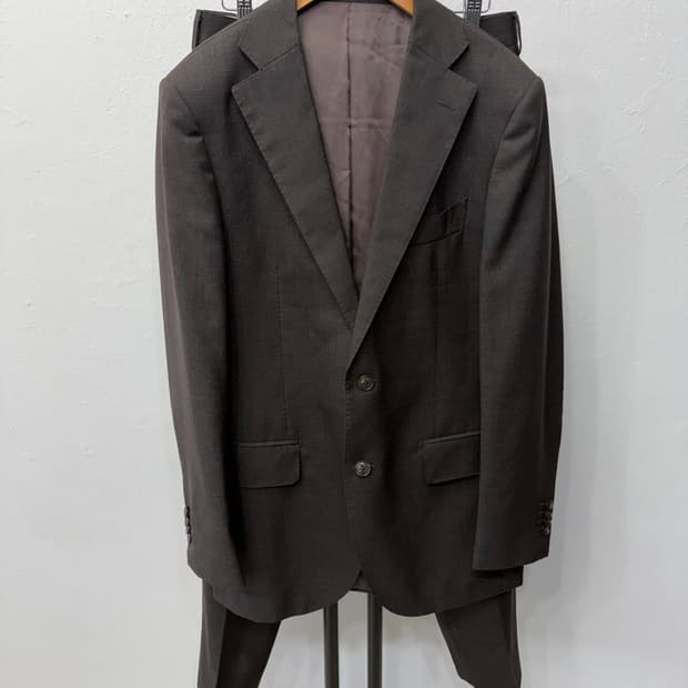 정품) 수트서플라이 브라운 남성 자켓 하의 셋업 100/32