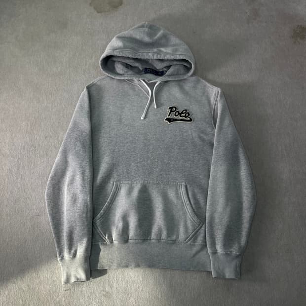 95 폴로랄프로렌 스펠아웃 자수 후드티