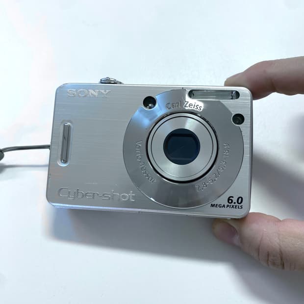 소니 사이버샷 DSC-W50 디지털 카메라
