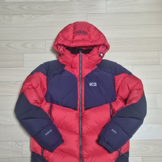 K2 프랑스구스다운 800필파워 윈드스토 퍼 빵빵한 패딩 남성 110사이