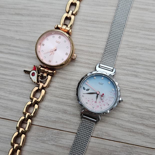 카드캡쳐 체리 ost 콜라보 시계