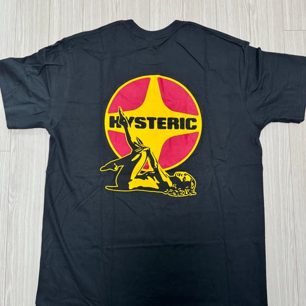 슈프림x히스테릭글래머 핀업걸 티셔츠 L (새상품)